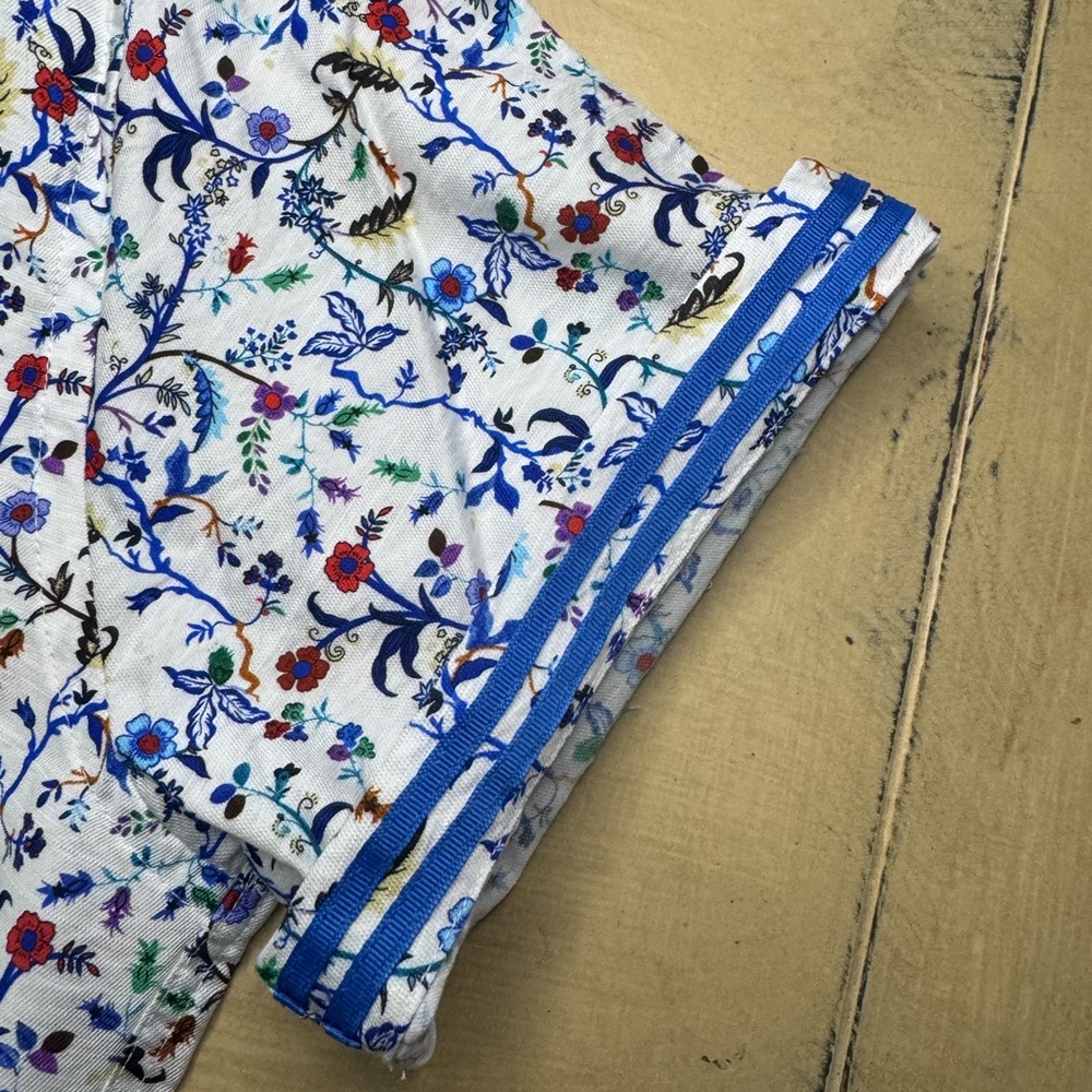 Robert Graham Landon Floral Print Slim Fit Button Down Shirt - Picture 7 of 12